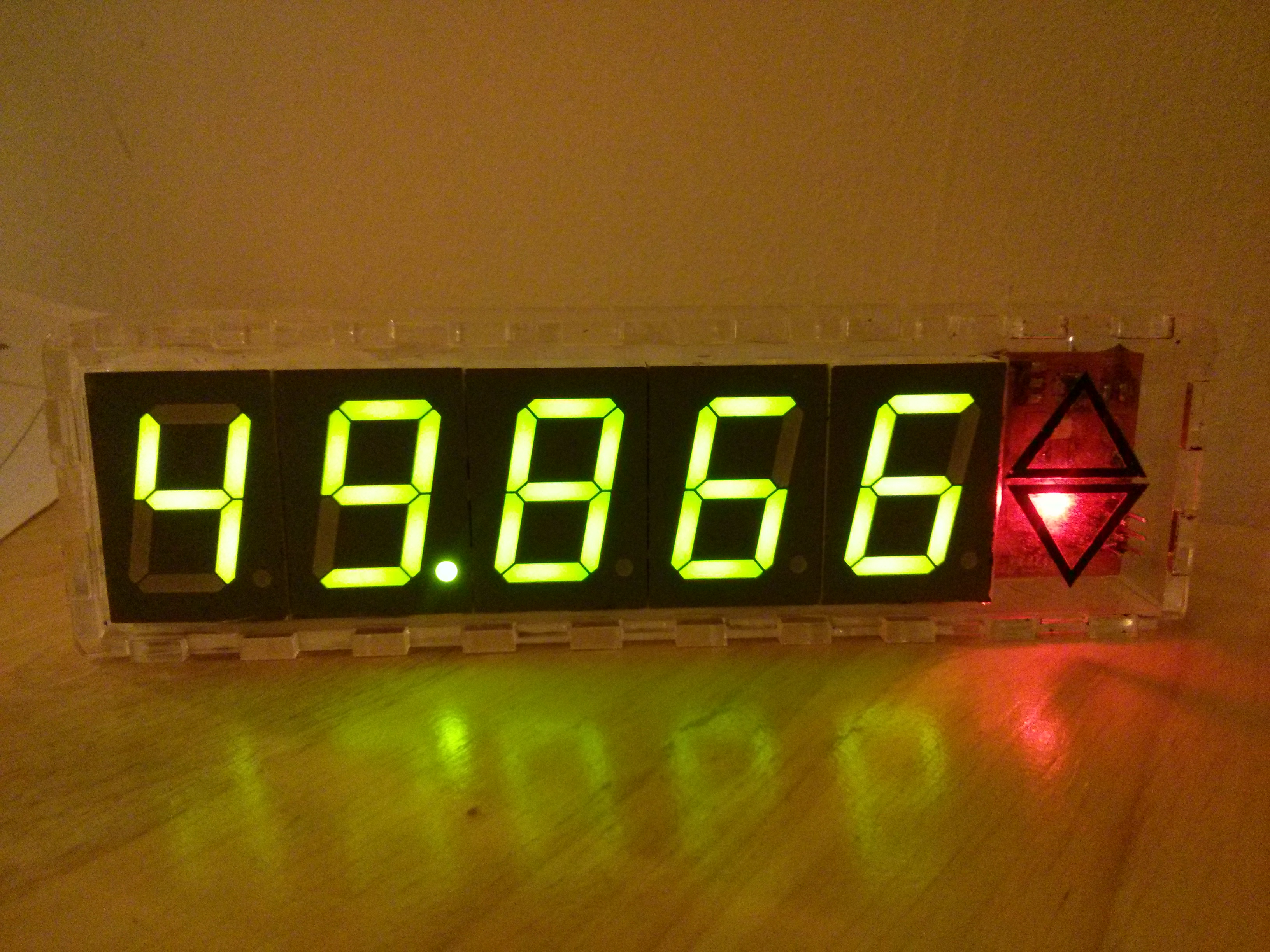 Mains Frequency Display Hackaday