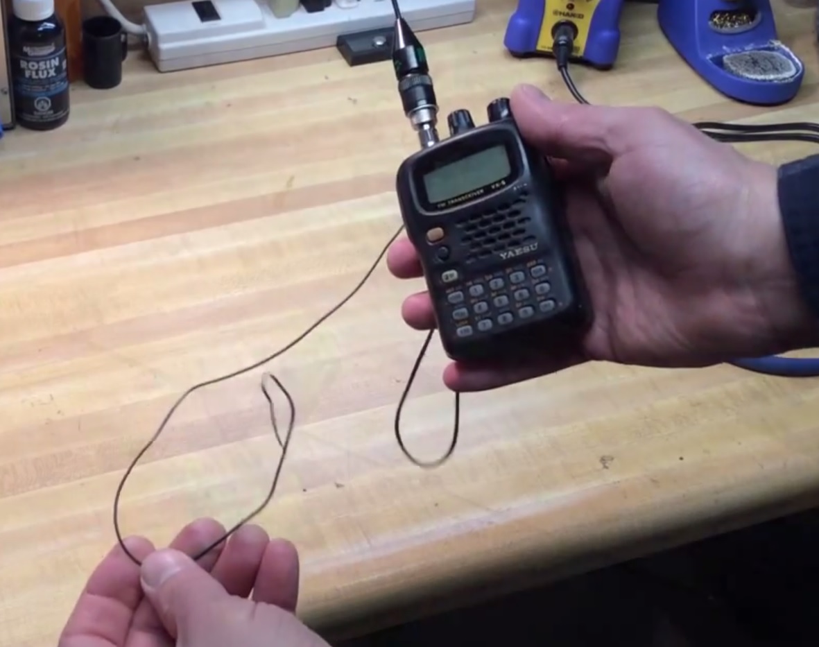 Improve Your HT Ham Radio By Adding A Counterpoise Antenna Wire Hackaday