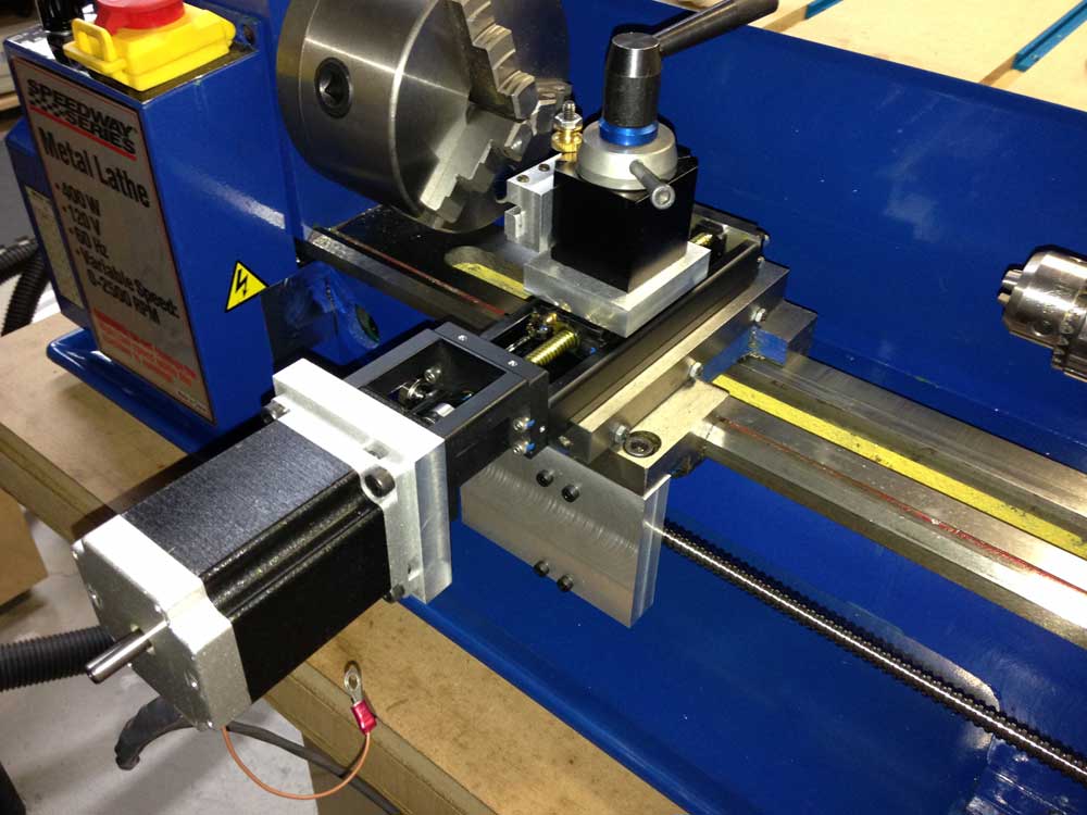 Lathe CNC Upgrade Is Nothing To Shake A Turned Stick At Hackaday