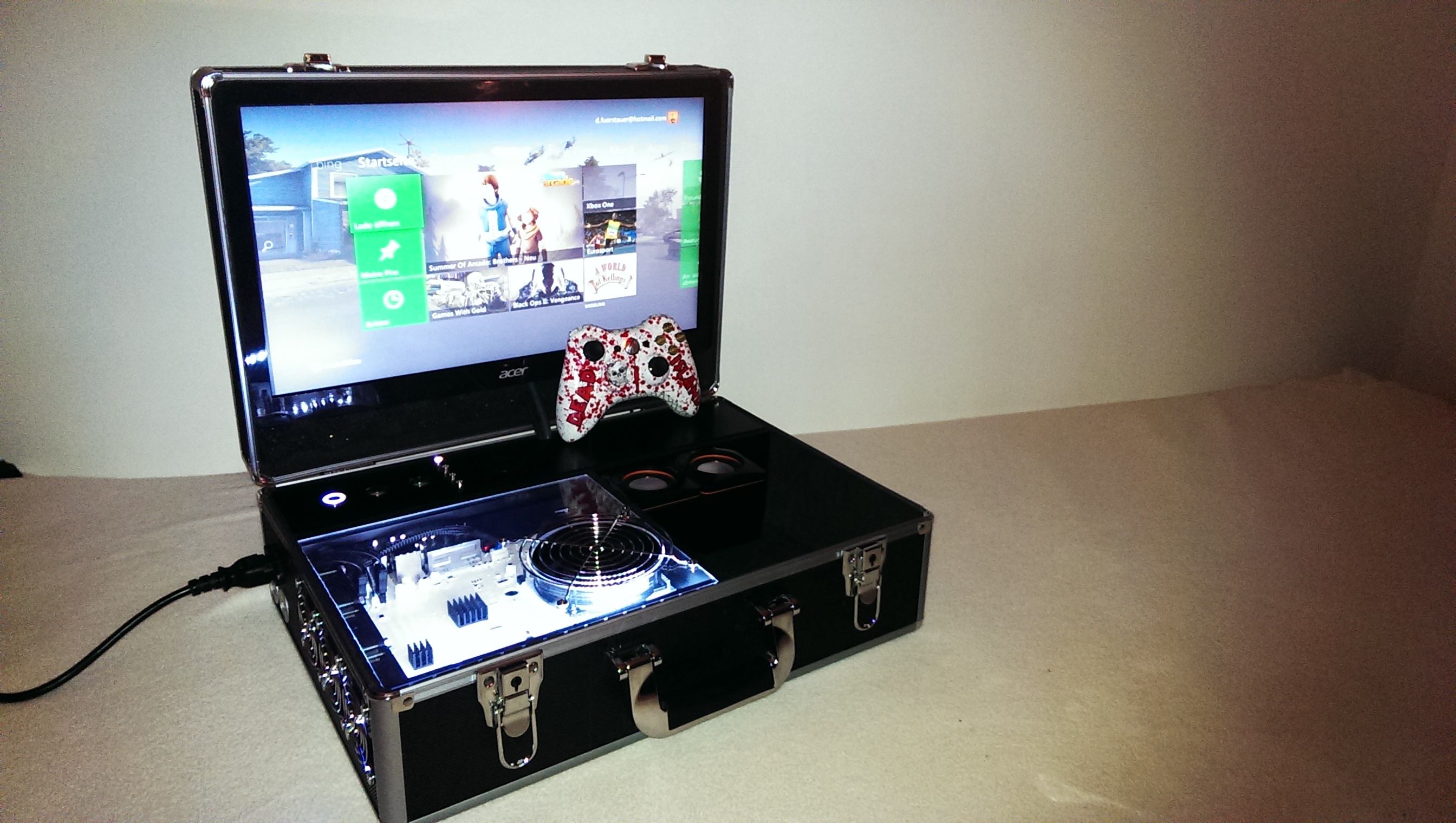 Xbox 360 Slim Gets Gutted And… Painted White? Hackaday