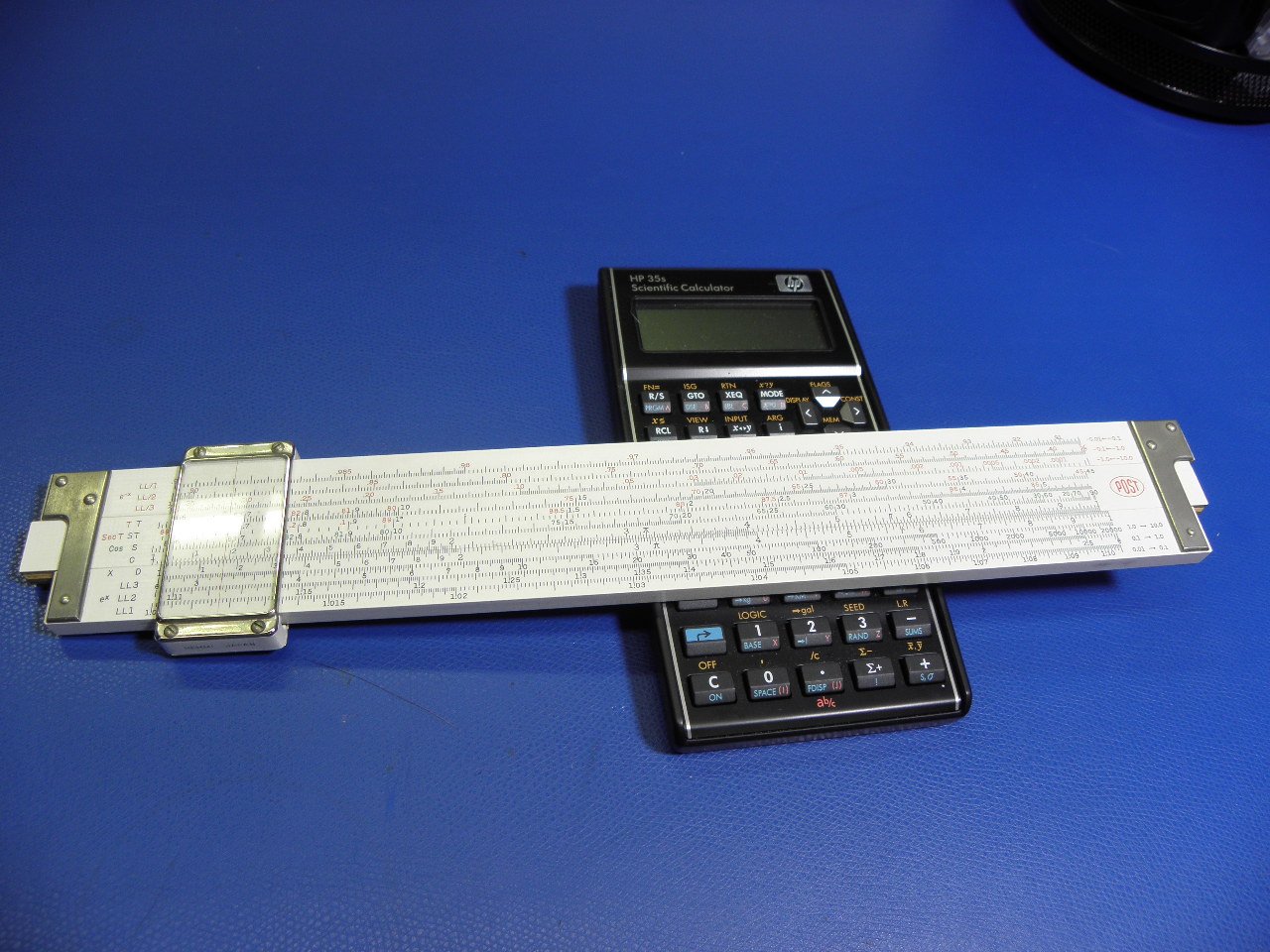 Analog Slide Rule On Digital Calculator Hackaday