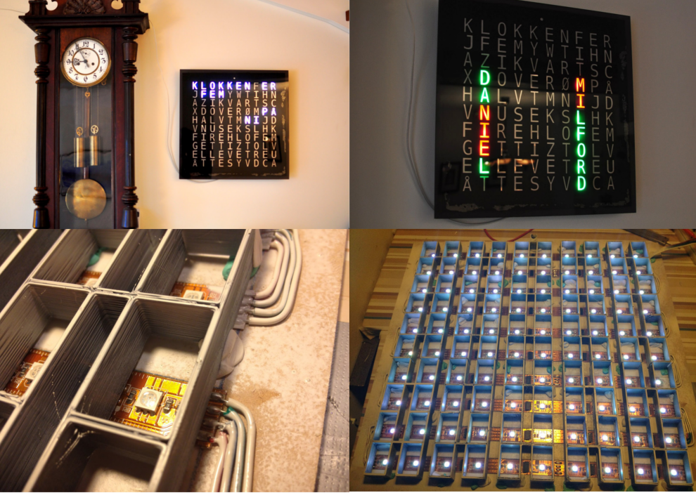 Teaching The Word Clock Some New Tricks Hackaday