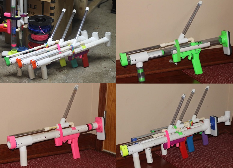 Homemade Nerf Blasters With 3D Printed Parts Hackaday