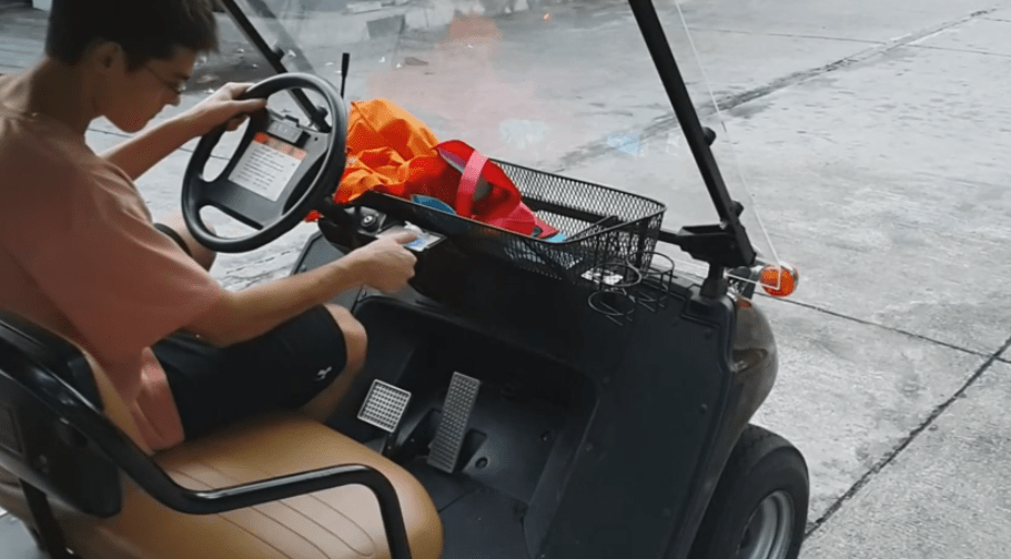 Biometric Secured Golfcart Allows For Keyless Start Hackaday