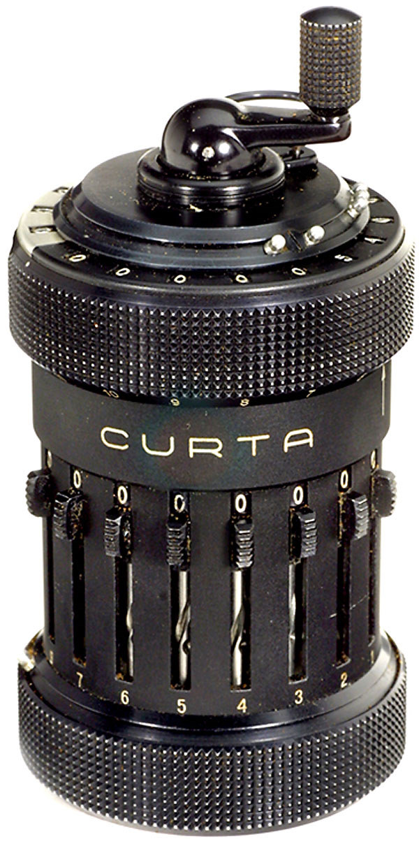 Retrotechtacular The CURTA Mechanical Calculator Hackaday