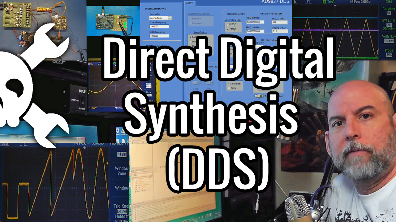 Direct Digital Synthesis (DDS) Explained By [Bil Herd] Hackaday