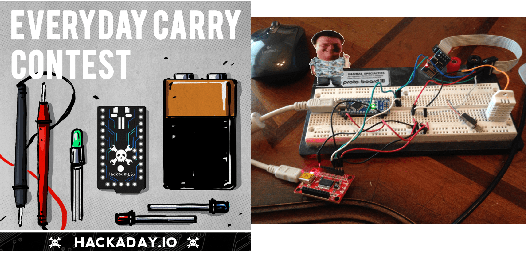 Trinket EDC Contest Entry Shame On You! Hackaday