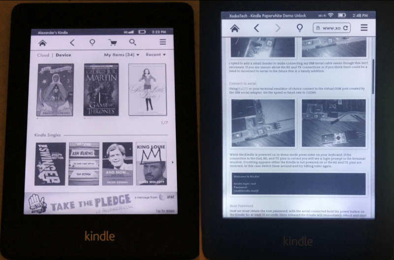 Unlock Your Demo Kindle Paperwhite Hackaday