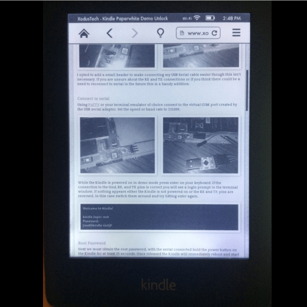 Unlock Your Demo Kindle Paperwhite Hackaday