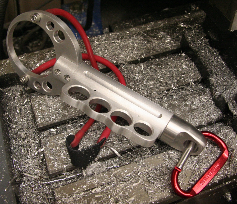 Custom Machined Triple Threat Slingshot Hackaday