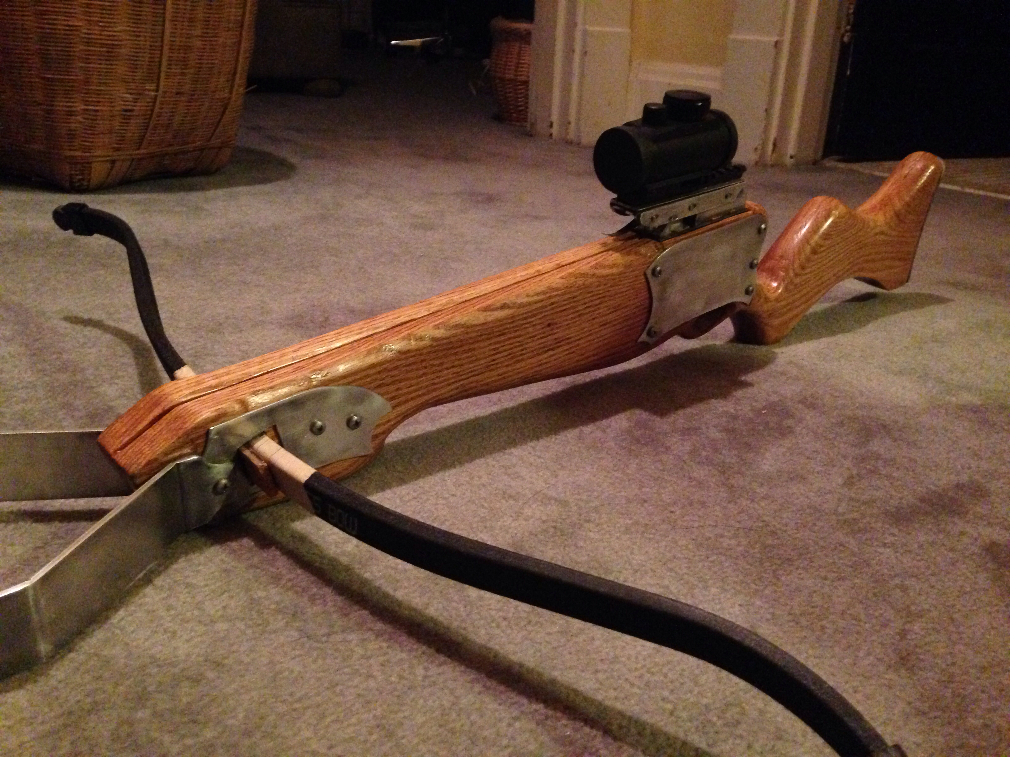 Making A Crossbow For The Zombie Apocalypse Hackaday