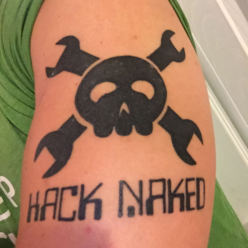 Hacking Tattoo