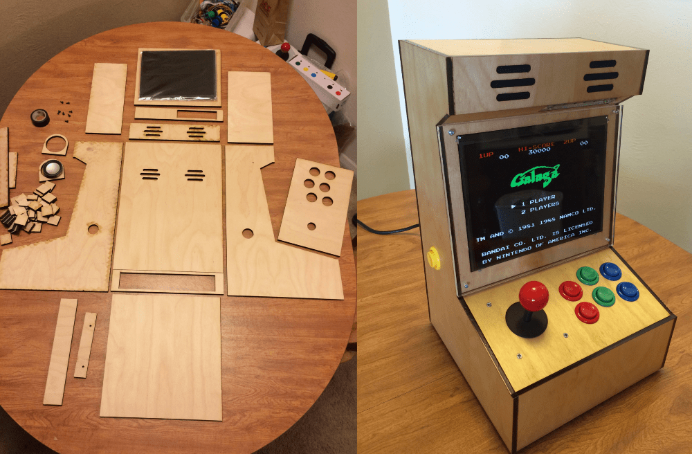 Bartop Arcade Honors Aspect With 43 IPad Screen Hackaday