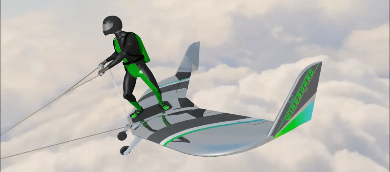 WingBoard Wakeboarding Behind An Airplane Hackaday