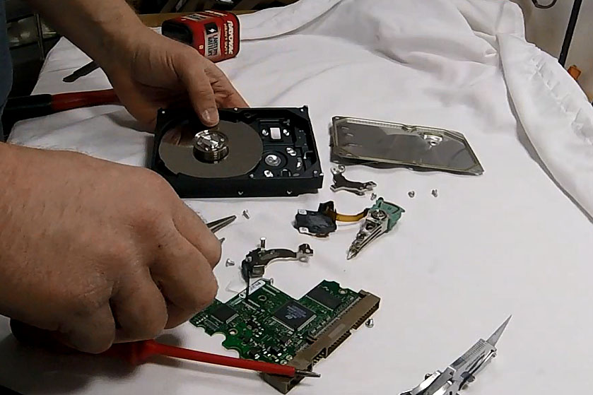 Hard Drive Disassembly Is Easy And Rewarding Hackaday