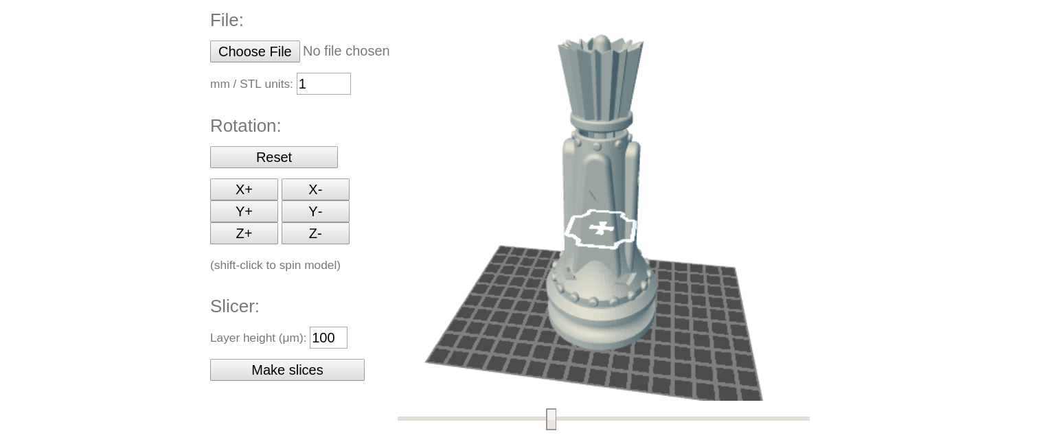 Open Source SLA Printer Software Slices From The Browser Hackaday
