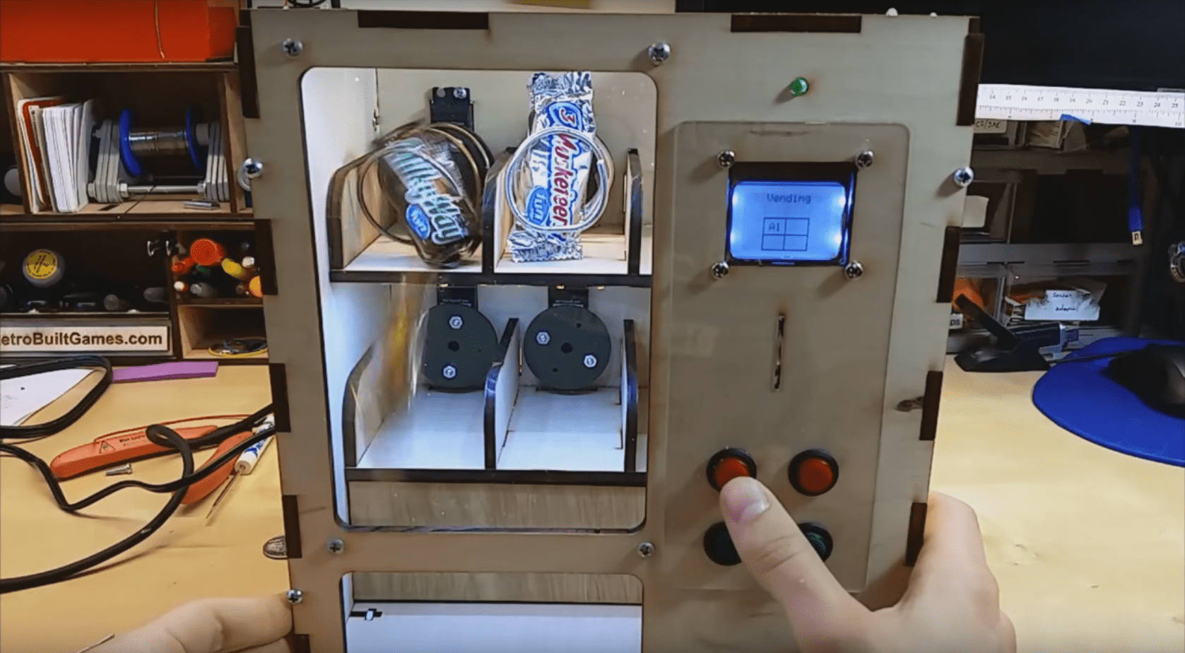 DIY Vending Machine Arduino Based Mechatronics Project, 50 OFF