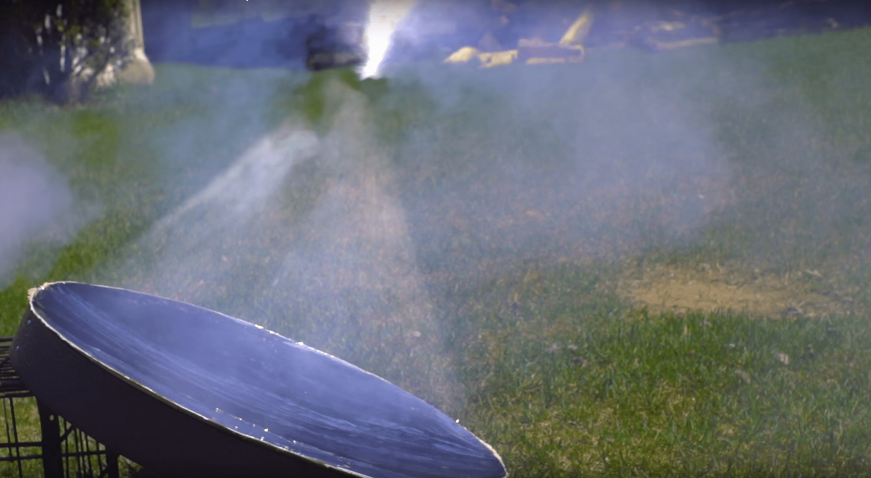 Pressureformed Parabolic Mirror From A Mylar Blanket Hackaday