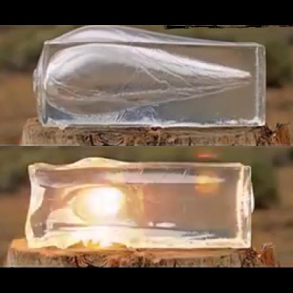 Watch The Diesel Effect In Ballistic Gelatin Hackaday