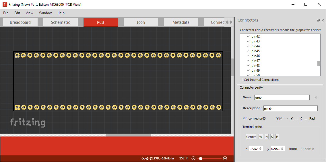 Creating A PCB In Everything Creating A Custom Part In Fritzing Hackaday