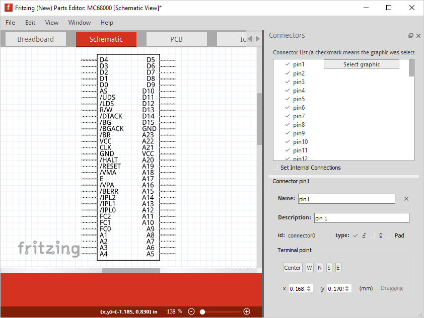 Creating A PCB In Everything Creating A Custom Part In Fritzing Hackaday