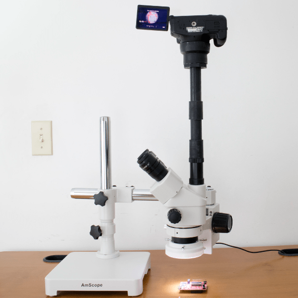 Microscope DSLR Mount Using PVC & Heat Hackaday