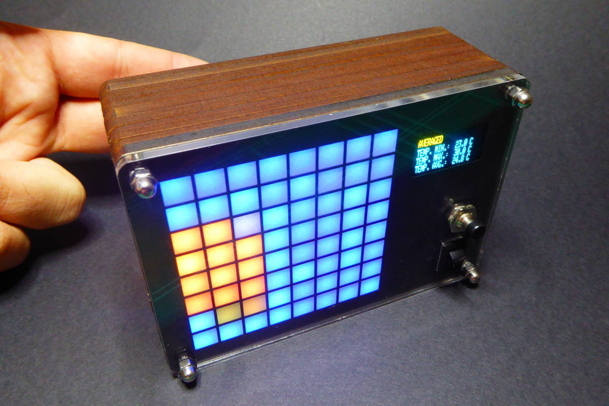 DIY Grid Eye IR Camera Hackaday