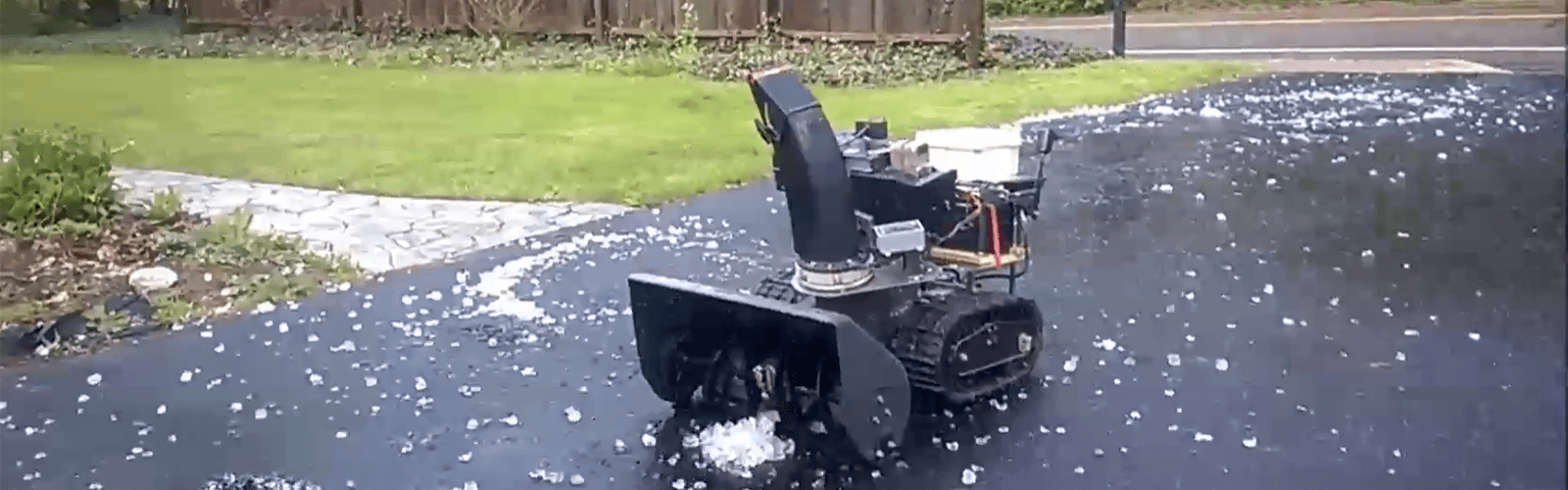 Just In Time For Summer A Remote Controlled Snowblower Hackaday