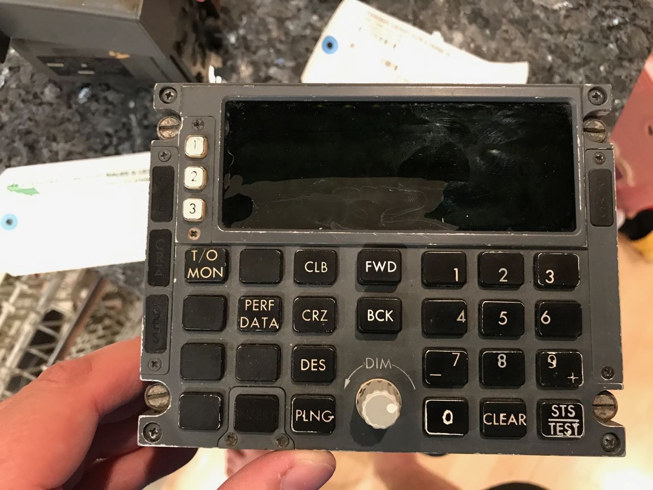Restoring A Retro 747 Control Display Unit Hackaday