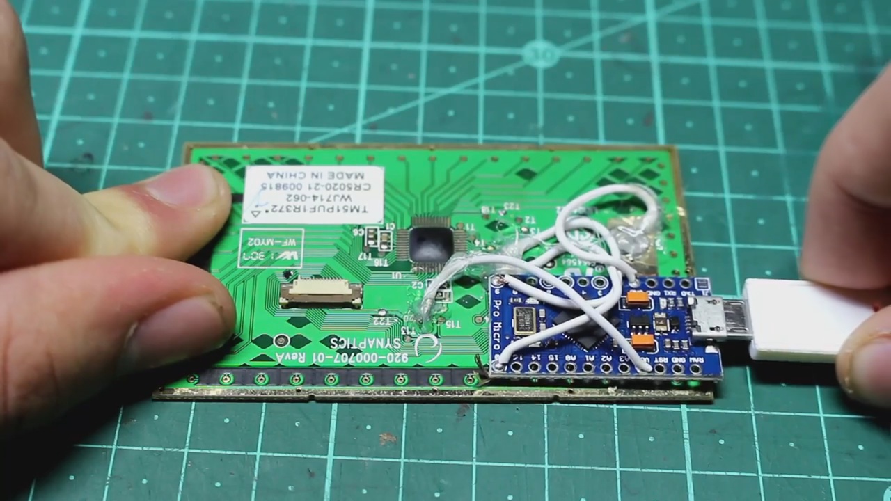 Raspberry Pi Trackpad From Salvaged Trackpad Plus Arduino Hackaday