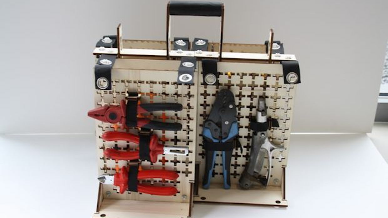LaserCut Modular Toolbox Hackaday