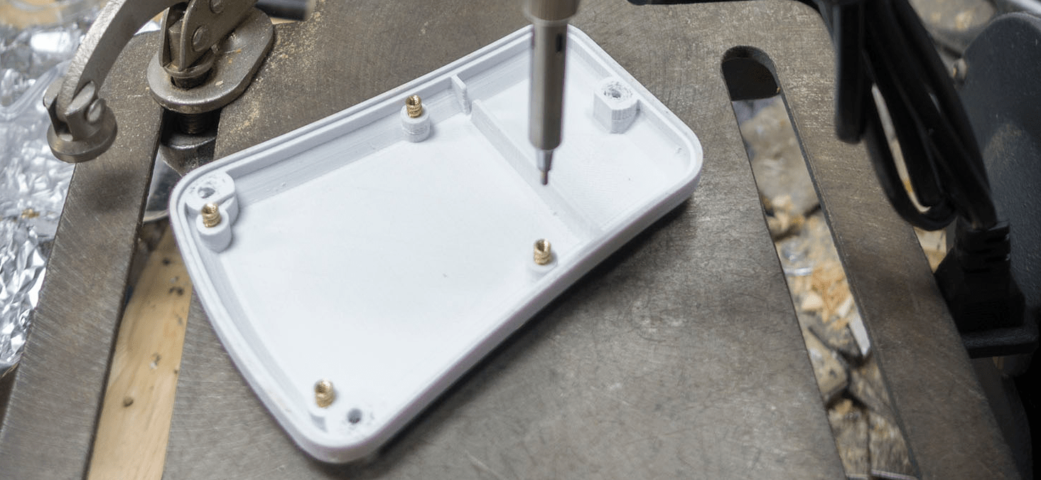 Heat-Set Insert Jig Grants Threads To 3D Prints | Hackaday