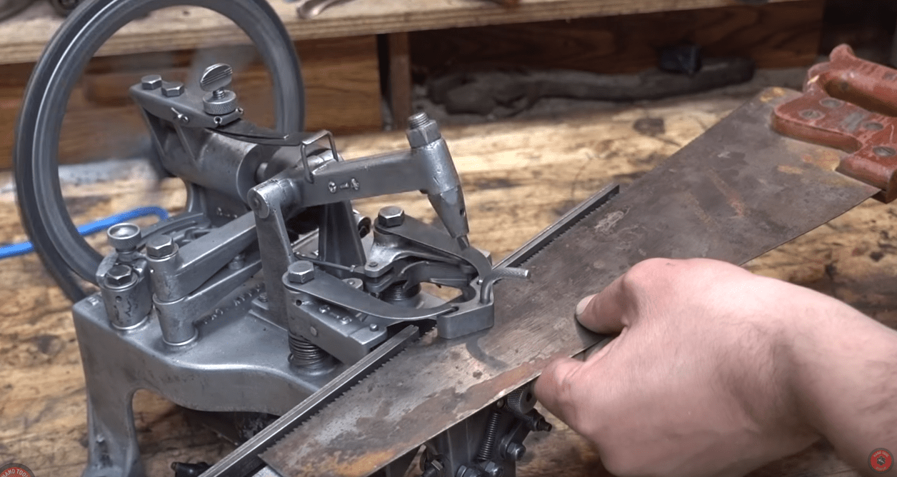 Rescuing An Antique Saw Set Hackaday