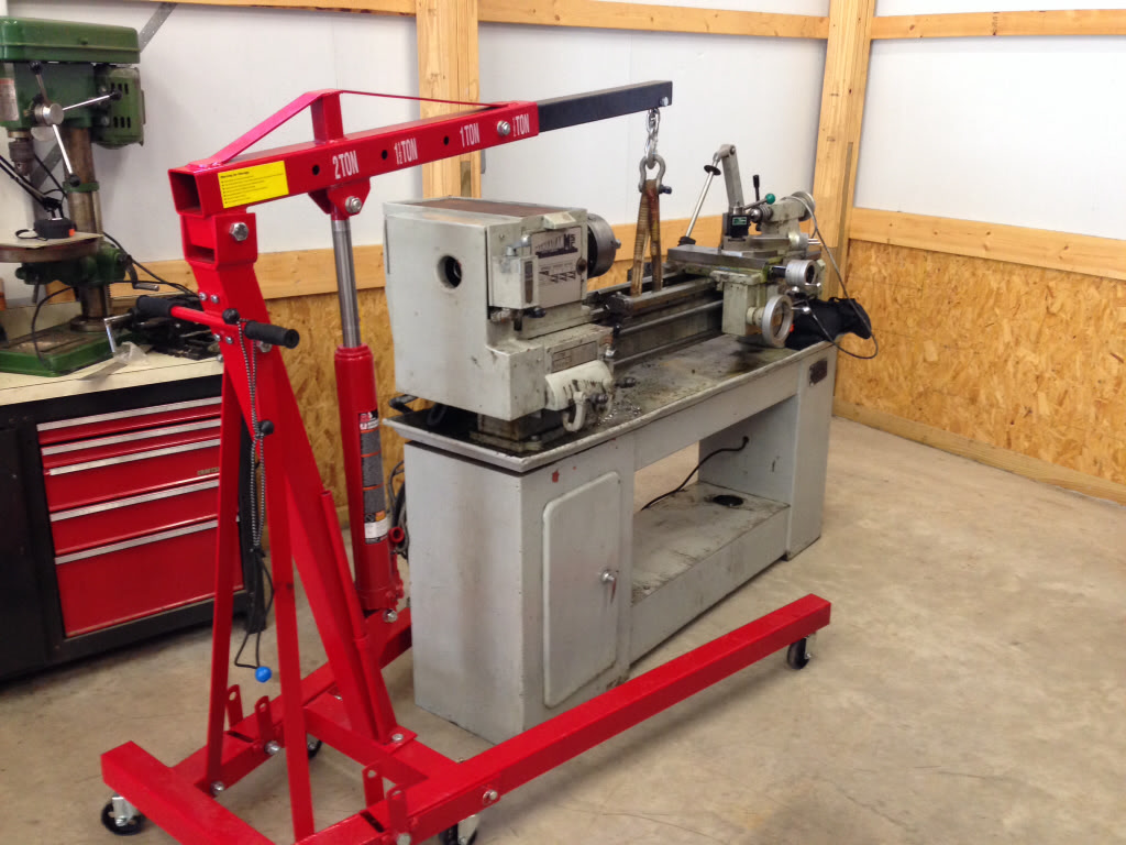 Preparing For A Lathe How To Move 3000 Pounds Of Iron Hackaday