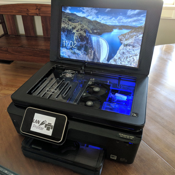 Case Mod Takes “All In One” Printer To The Next Level Hackaday