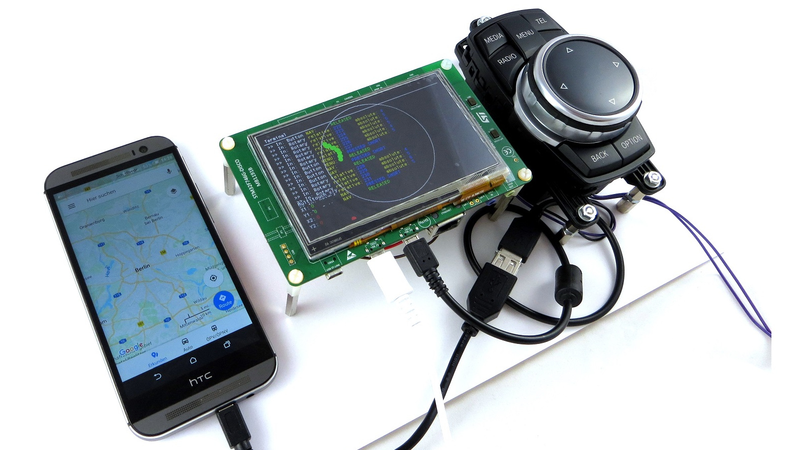 Reverse Engineered Media Controller From Car Is Best Friends With