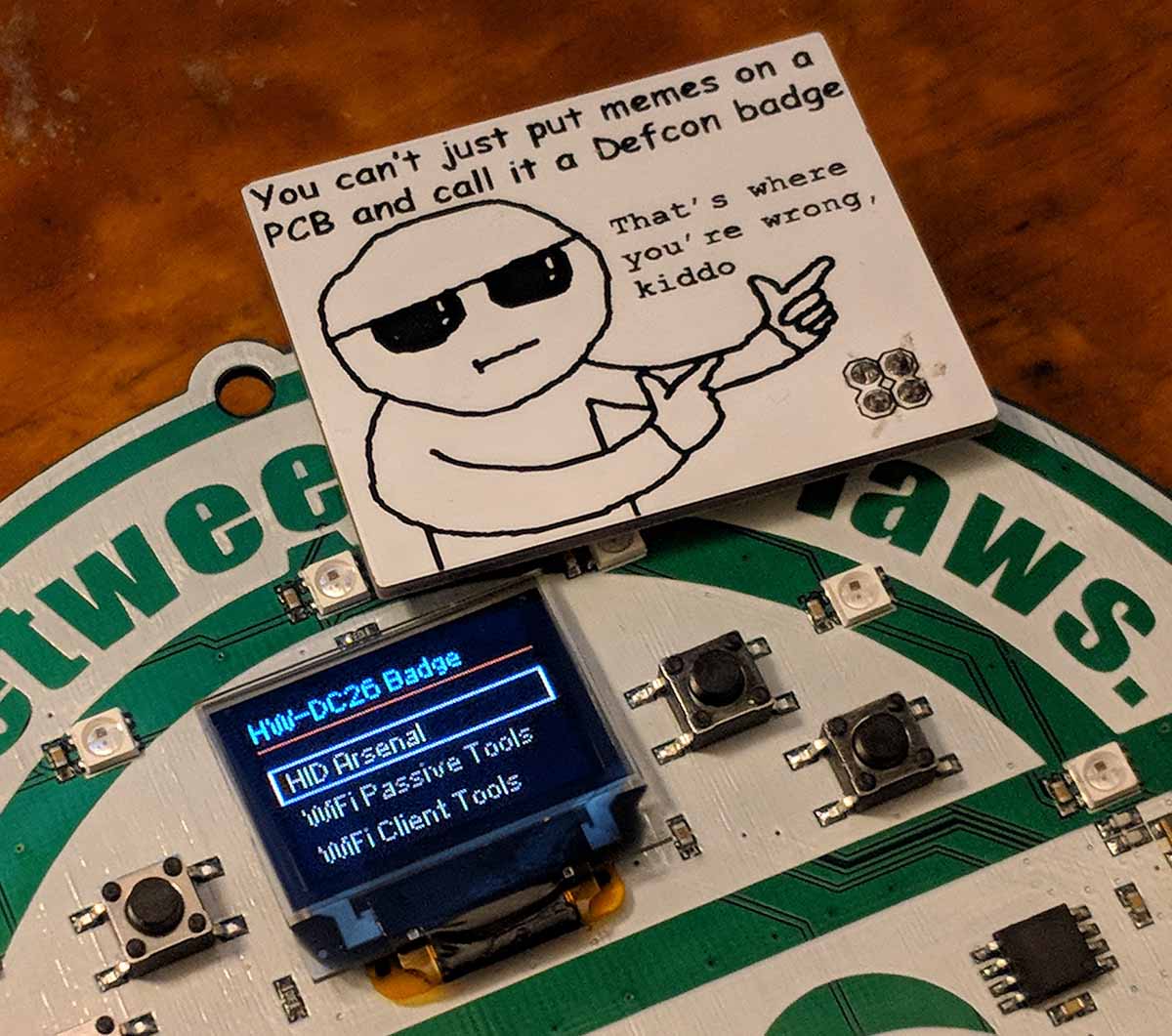 A Sneak Preview Of The Hacker Warehouse Badge Hackaday