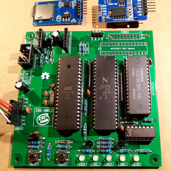 The 4 Z80 SingleBoard Computer, Evolved. Hackaday