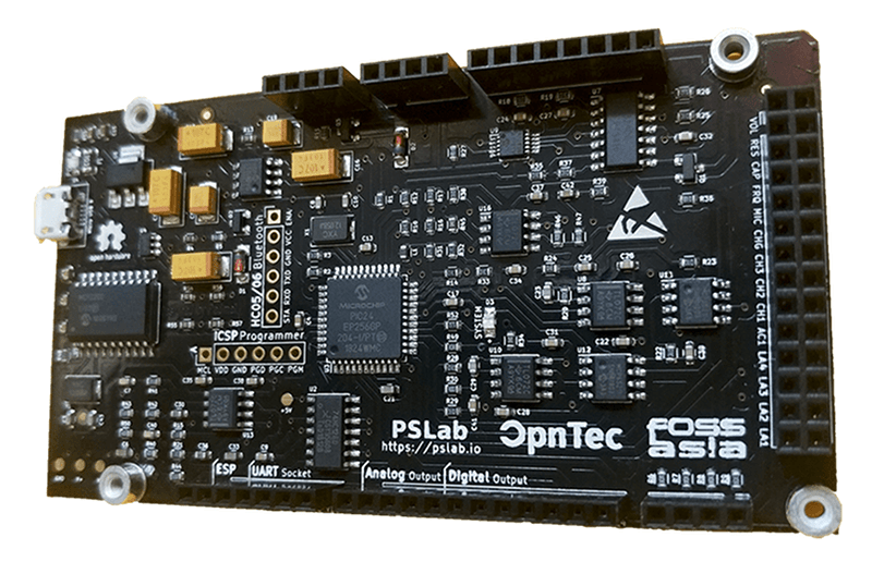 AllinOne USB Oscilloscope OpenSource Multimeter for Windows EspoTek