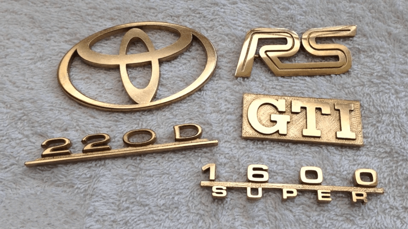 Casting Car Emblems Via 3D Printing Hackaday