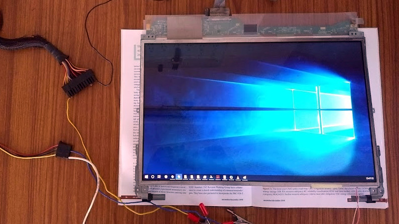 An HDMI Input For A Laptop Screen, Minus Laptop Hackaday