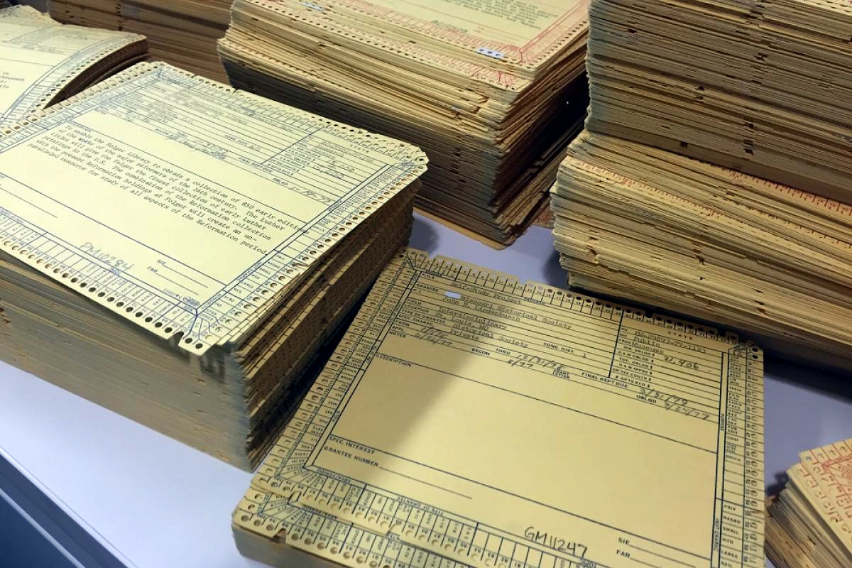 Before Computers Notched Card Databases Hackaday