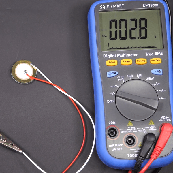 Piezo crystal vermonthrom