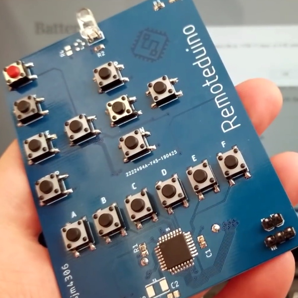 Simple Arduino Universal Remote Control Hackaday