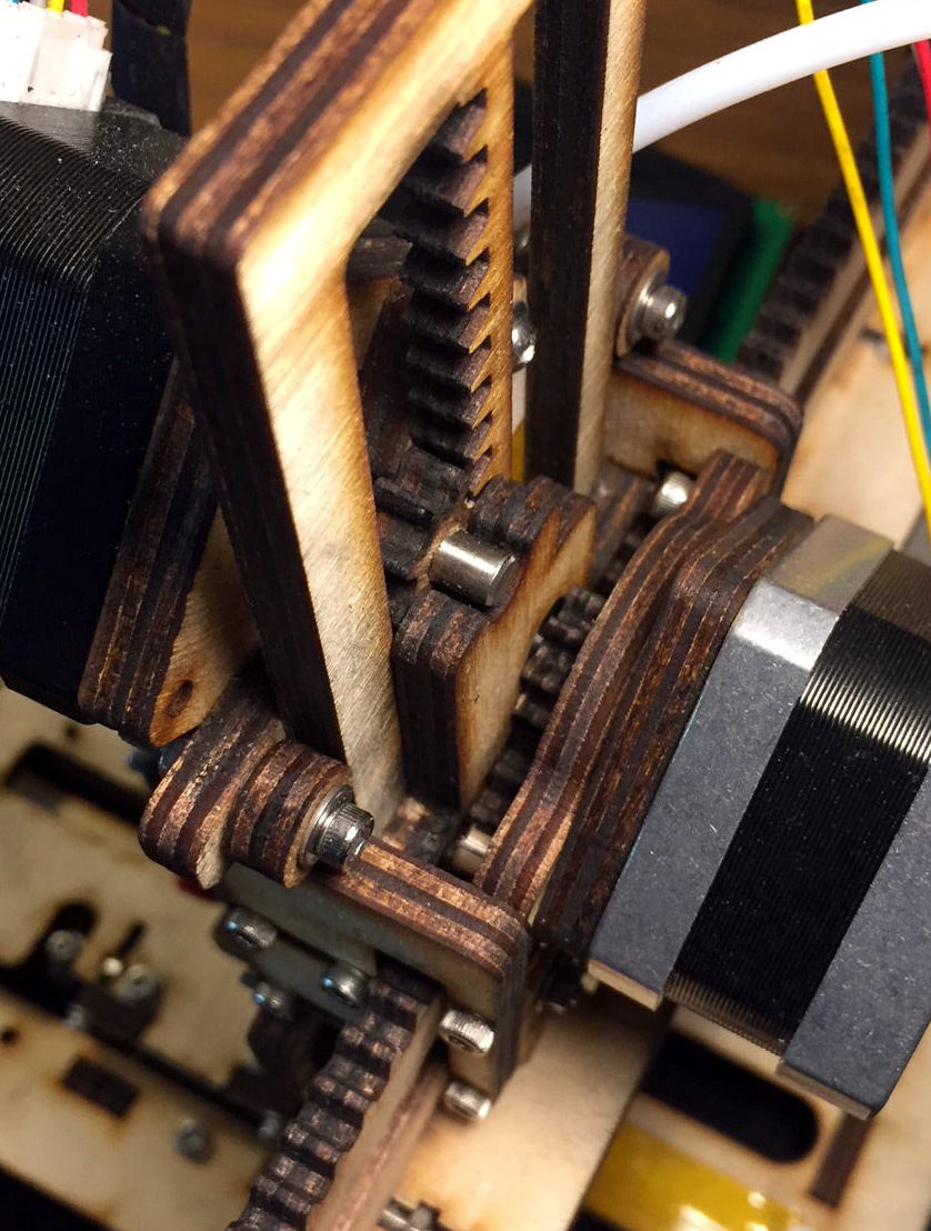 Go Back In Time With A Laser Cut Wood 3D Printer Kit Hackaday