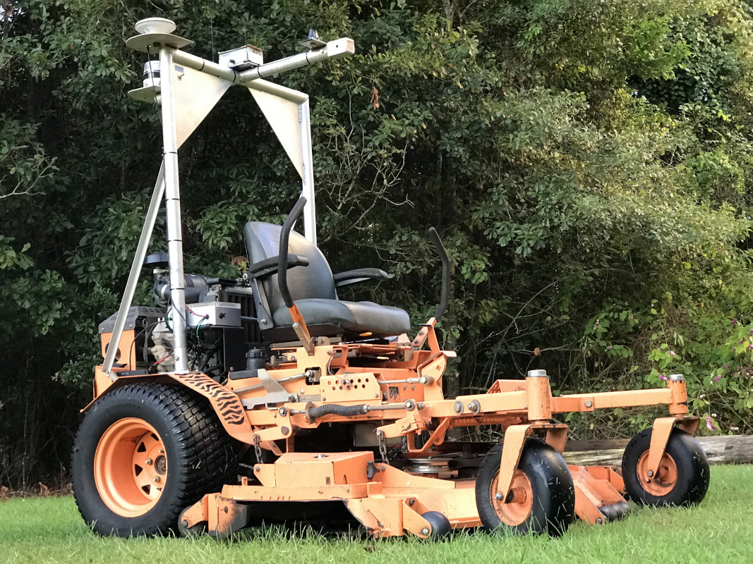 Skid Steer Mows Airport Grass Autonomously Hackaday