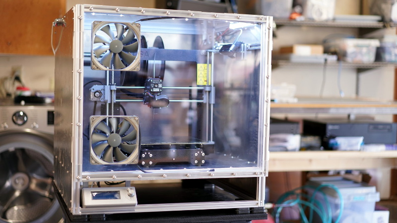 Stackable Open Source 3D Printer Enclosure | Hackaday Stackable Open Source 3D Printer Enclosure | Hackaday