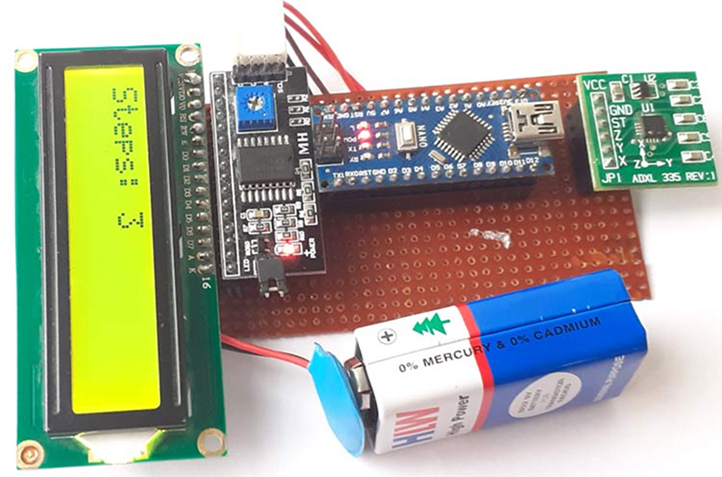 Arduino Pedometer Counts Your Steps Hackaday