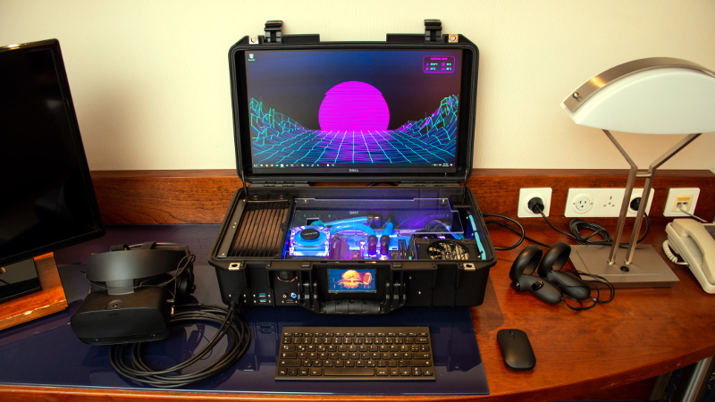 A Water Cooled Gaming PC You Can Take With You Hackaday A Water Cooled Gaming PC You Can Take With You Hackaday
