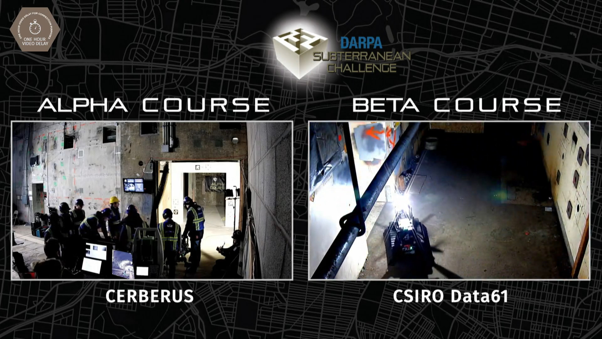DARPA Subterranean Challenge Urban Circuit Now Livestreaming Hackaday